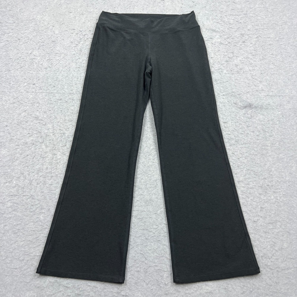 Vuori Elevation Slim Bootcut Pants Women's Medium Charcoal Heather Stretch VW487